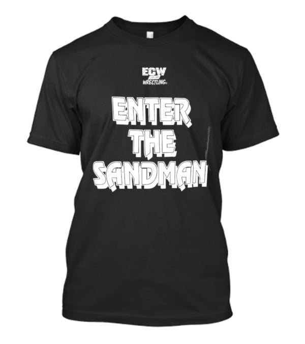 ECW Enter The Sandman Hardcore Wrestling T-Shirt