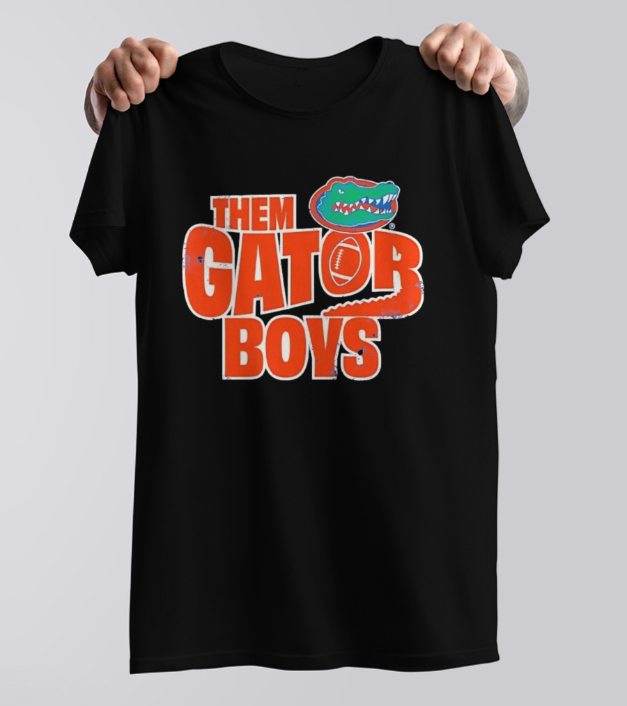 Them Gator Boys Florida Gators Football Distressed T-Shirt