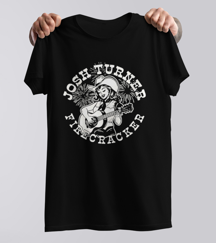 Josh Turner Firecracker Distressed Country Music T-Shirt