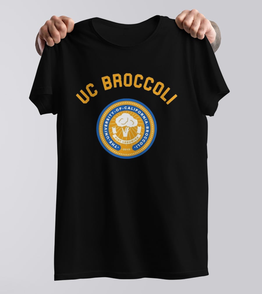 UC Broccoli The University Of California Broccoli Fiat Legumina 2013 Seal T-Shirt