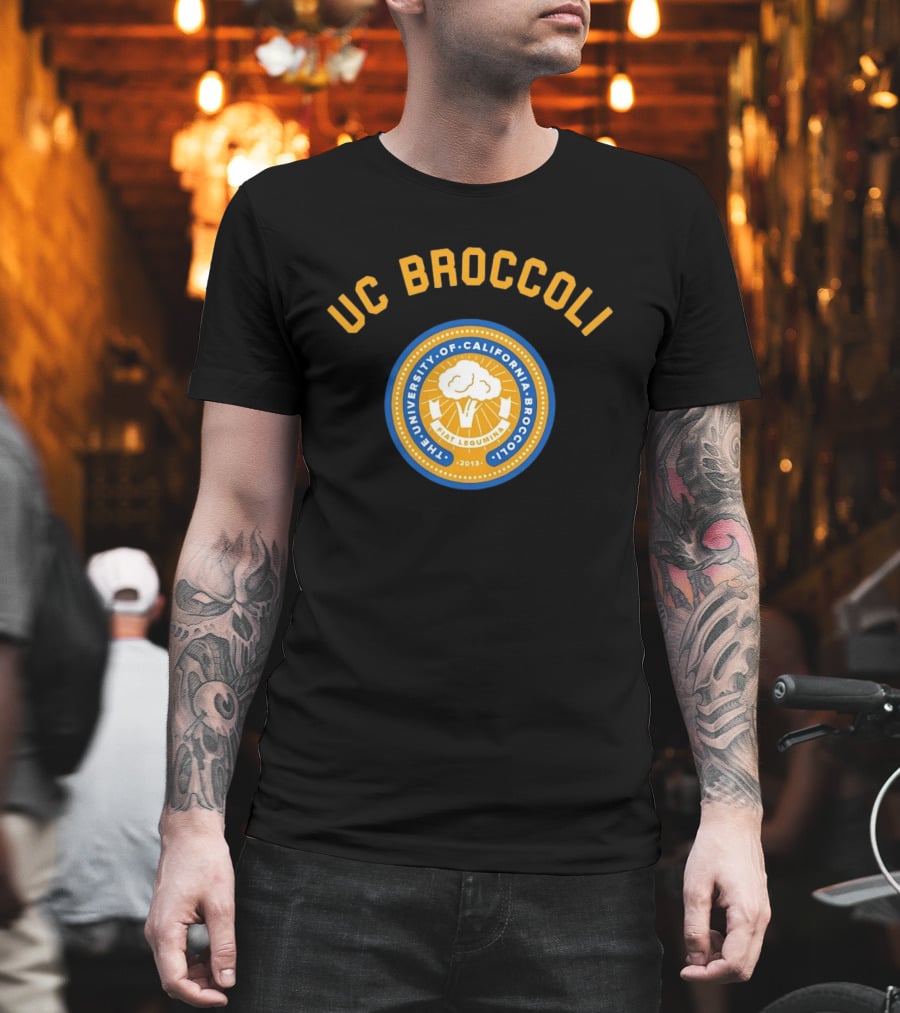 UC Broccoli The University Of California Broccoli Fiat Legumina 2013 Seal T-Shirt