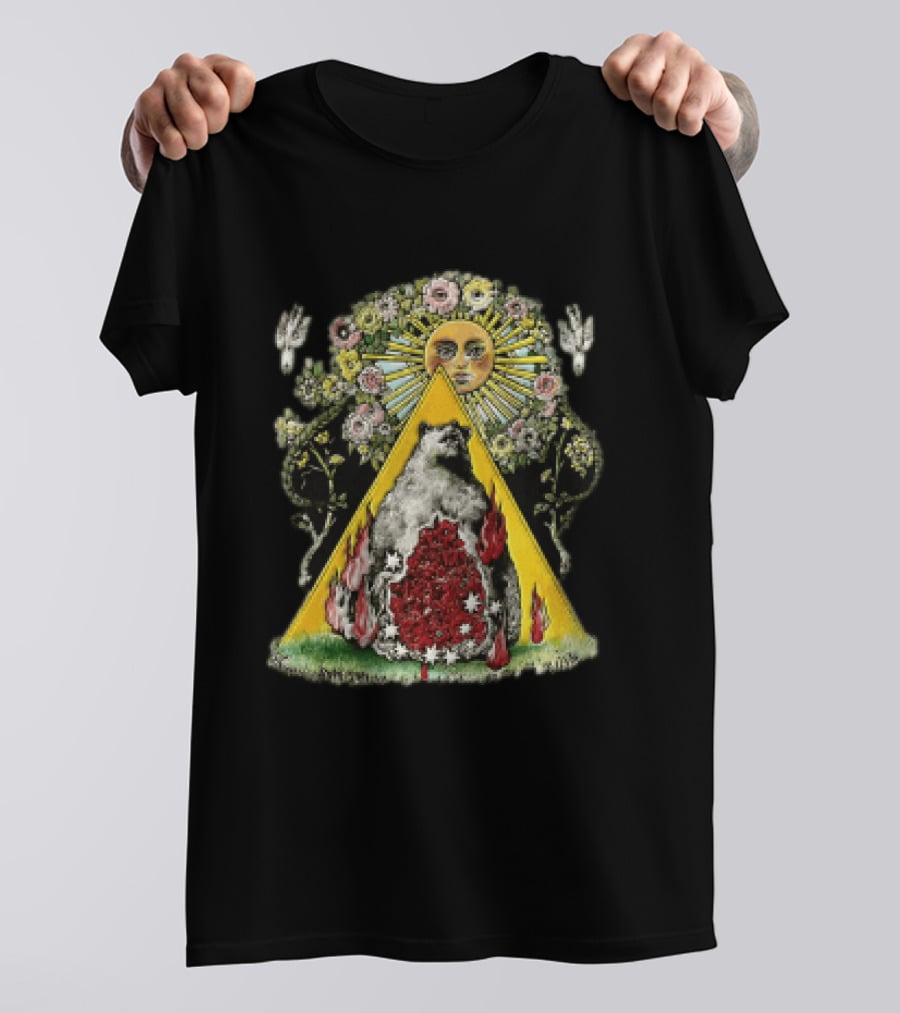 Midsommar Bear Floral Sun A24 Film Symbolism For Fans Movie T-Shirt