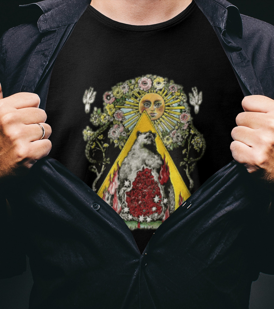 Midsommar Bear Floral Sun A24 Film Symbolism For Fans Movie T-Shirt