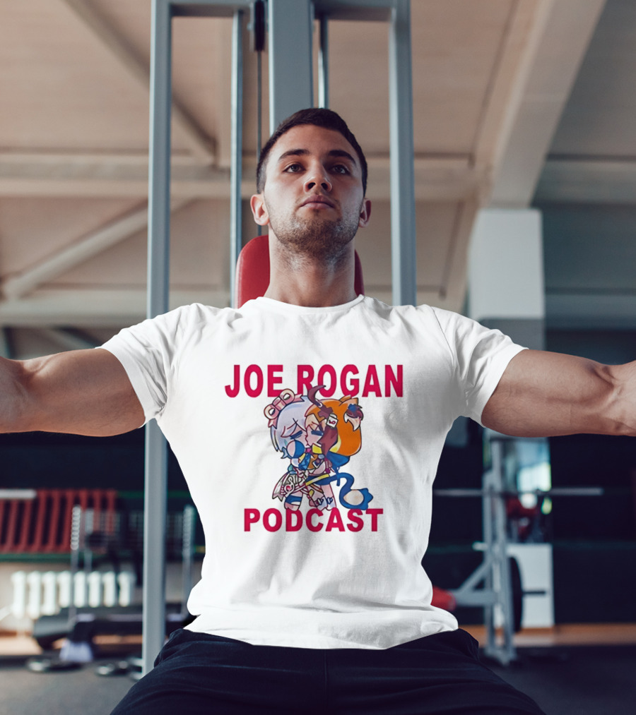 Joe Rogan Podcast Chibi Anime Manga T-Shirt