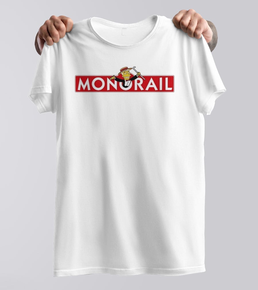 Lyle Lanley Monorail The Simpsons Springfield T-Shirt