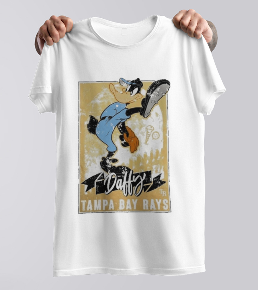 Daffy Duck Tampa Bay Rays Baseball TB T-Shirt