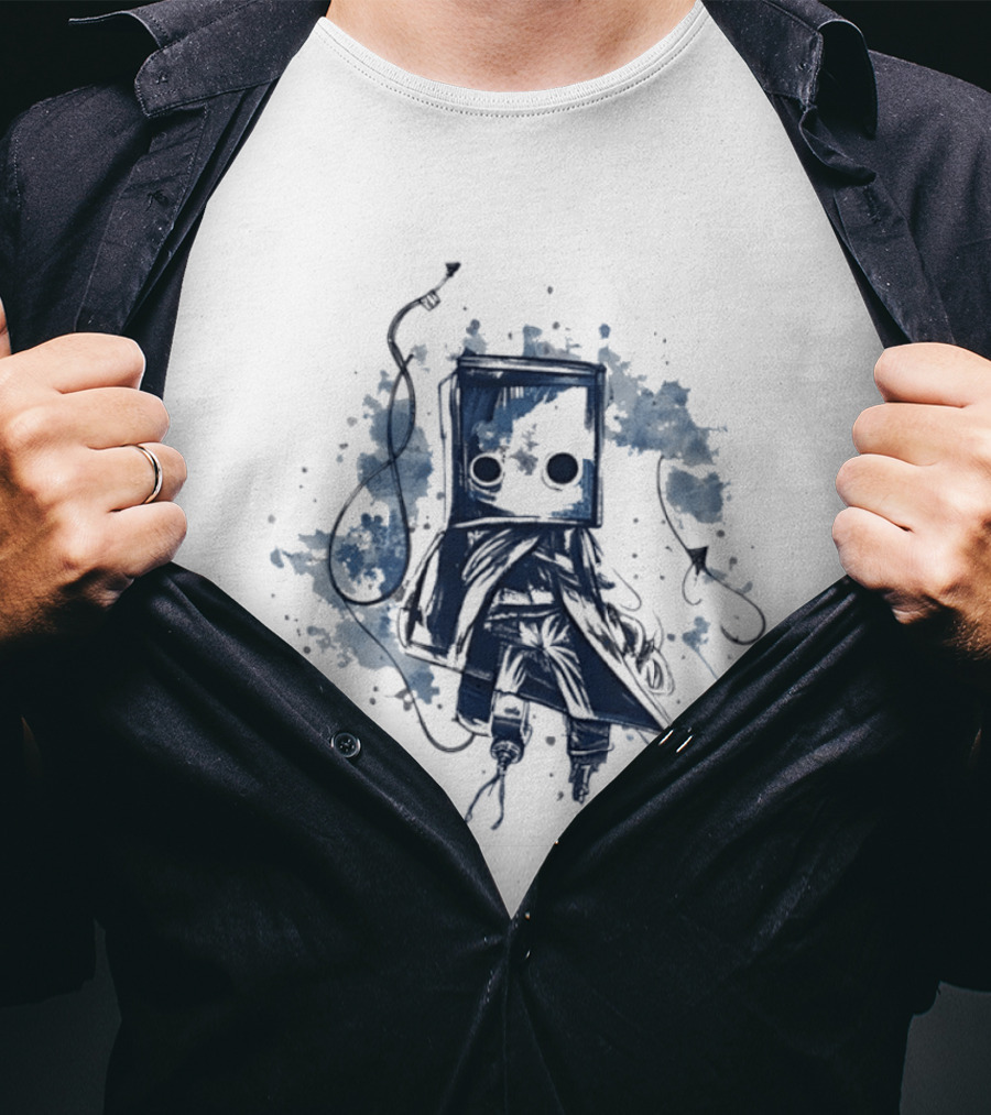 Mono Little Nightmares Horror Video Game T-Shirt