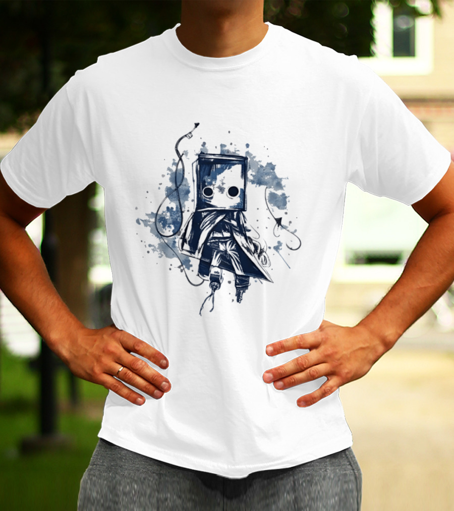 Mono Little Nightmares Horror Video Game T-Shirt