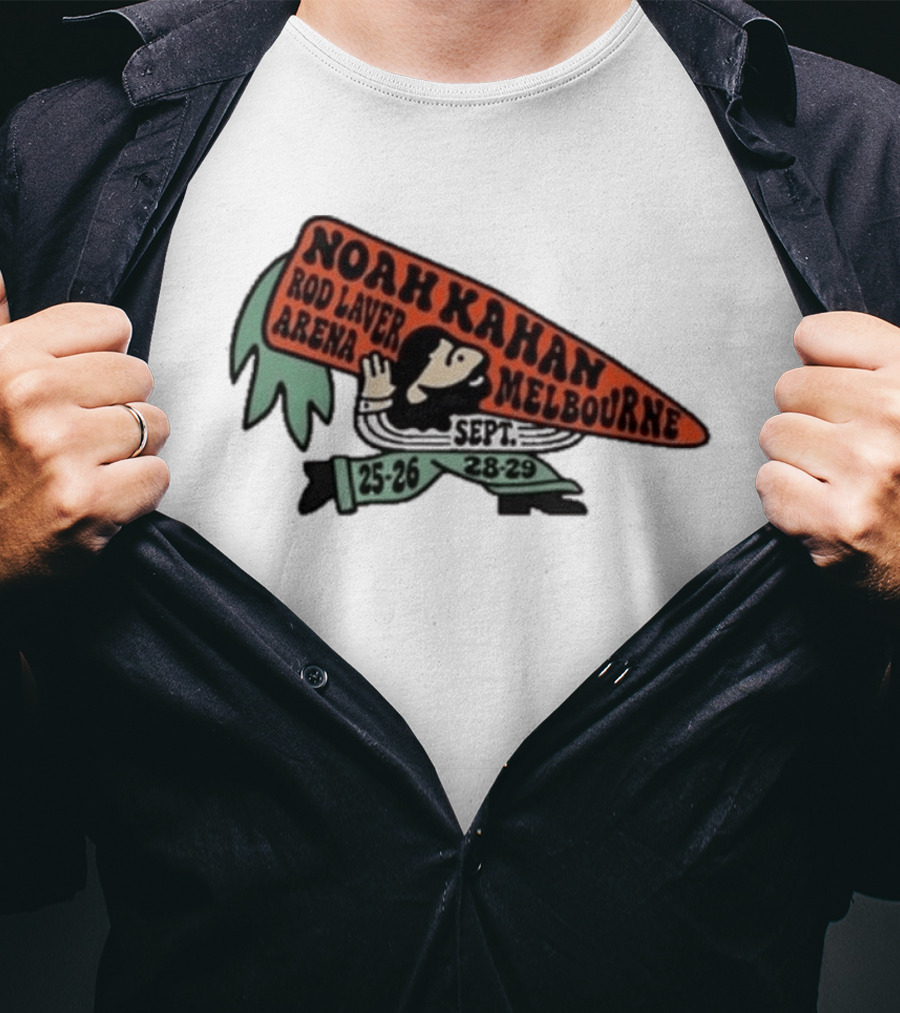 Noah Kahan Rod Laver Arena Melbourne Tour 25 26 28 29 T-Shirt