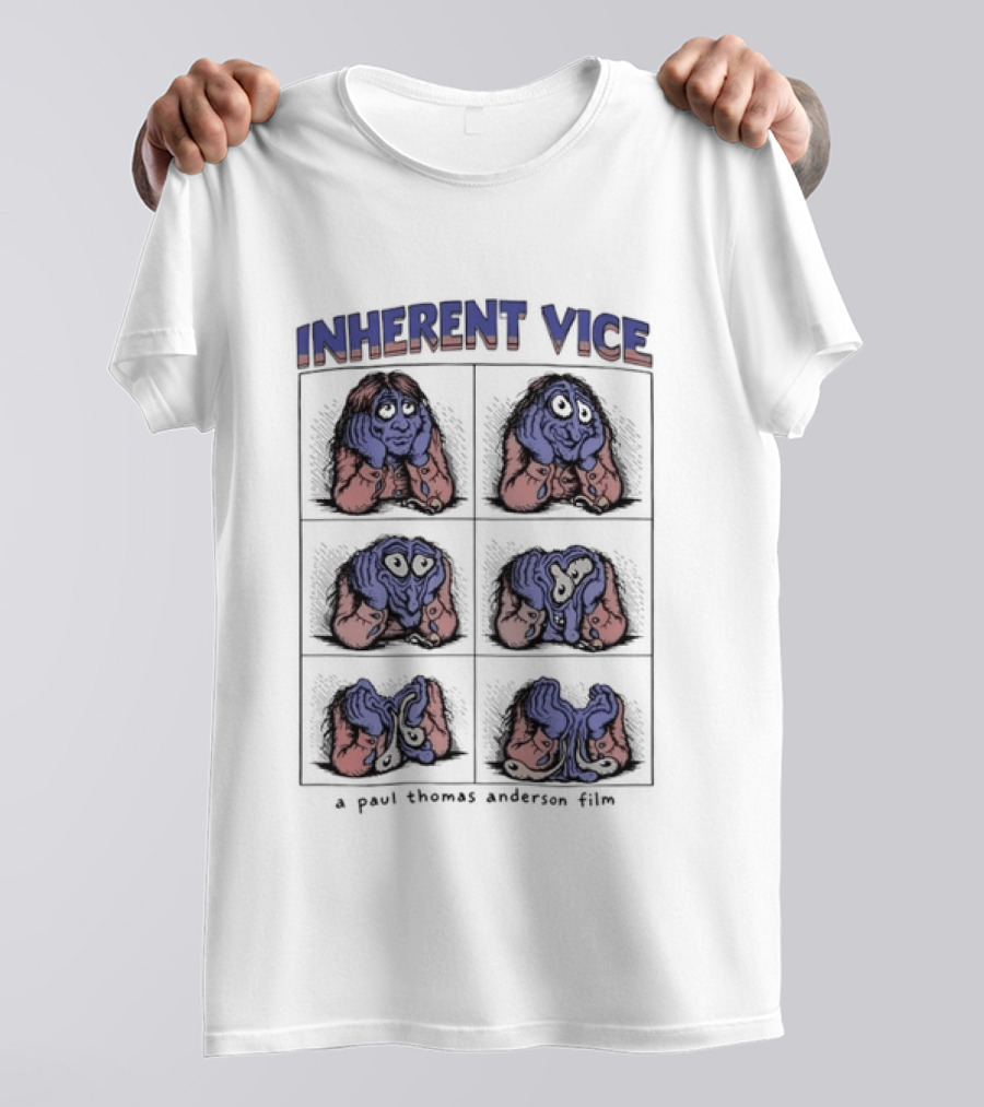 Inherent Vice A Paul Thomas Anderson Film Comic Strip T-Shirt