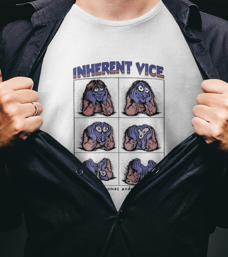 Inherent Vice A Paul Thomas Anderson Film Comic Strip T-Shirt