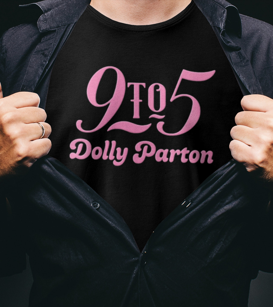 9 To 5 Dolly Parton Pink T-Shirt