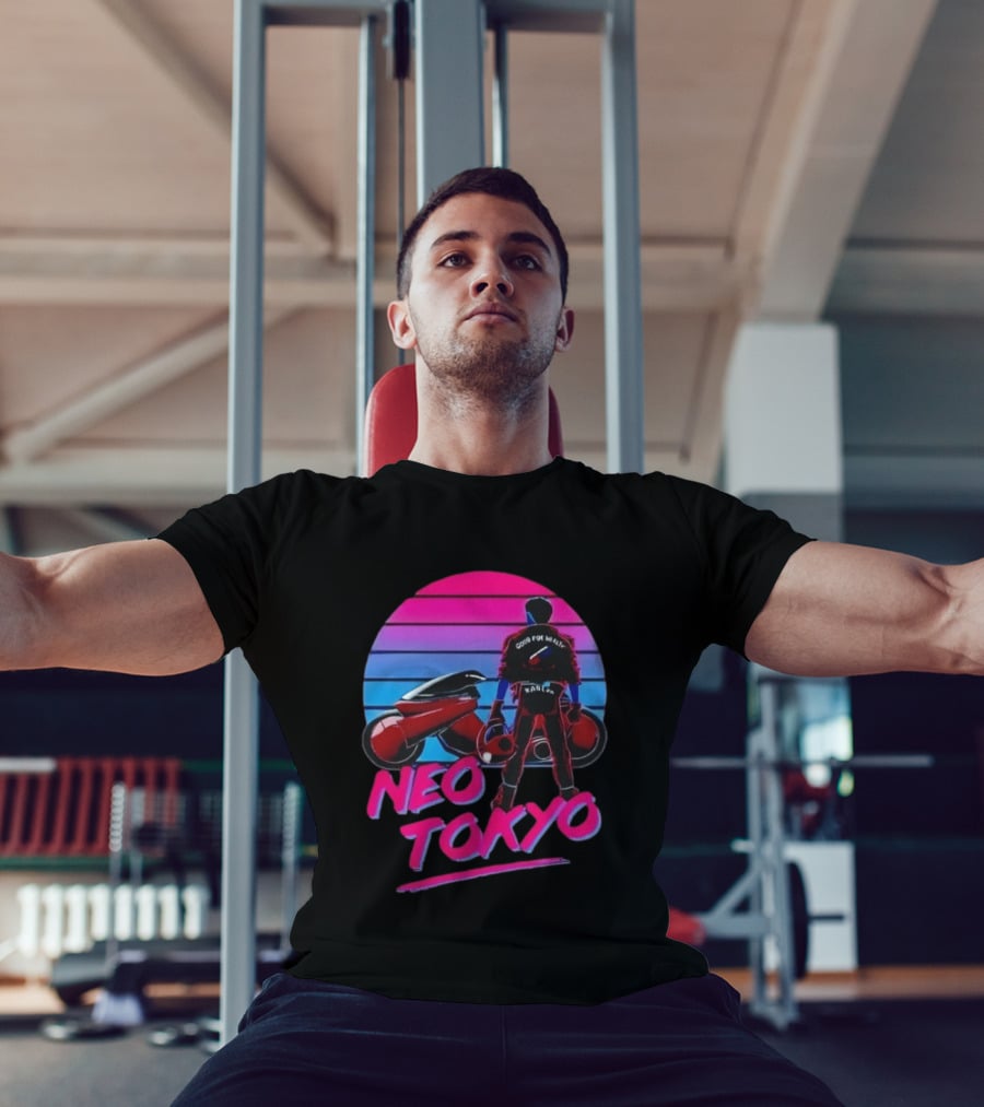 Kaneda Neo Tokyo Good For Health Bad For Education T-Shirt