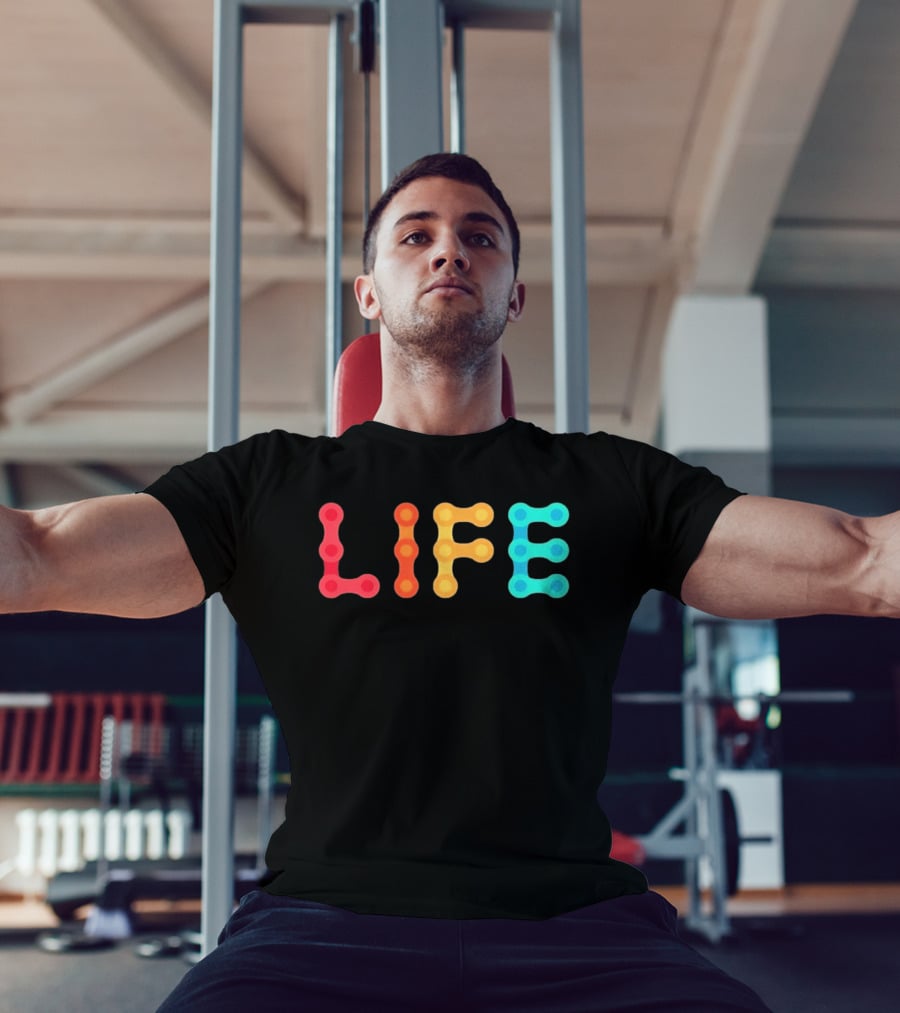 Life Bicycle Chain Cycling Bike Parts T-Shirt