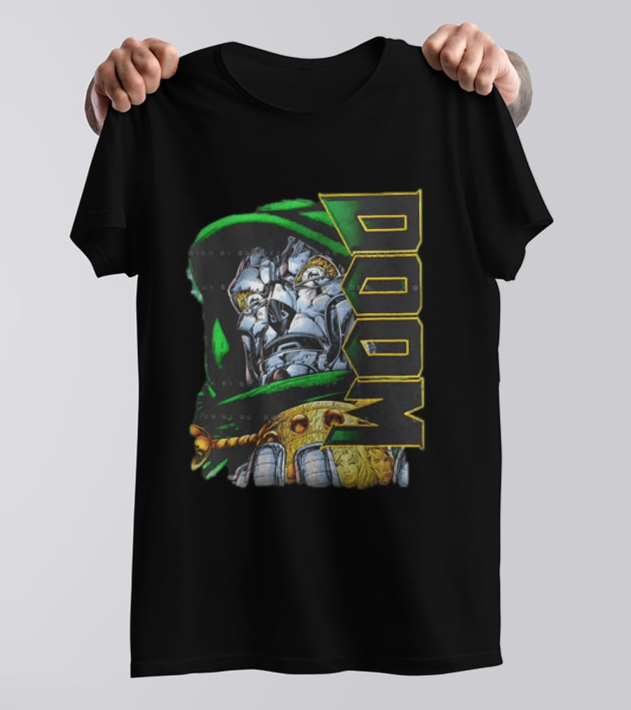 Doctor Doom Marvel Comics DOOM Villain 2 Sided T-Shirt