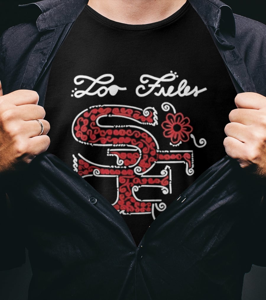 San Francisco 49ers Loo Fieles SF Floral T-Shirt