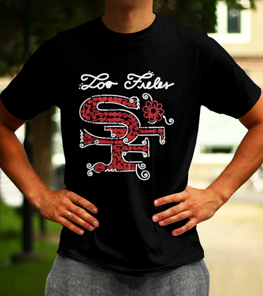 San Francisco 49ers Loo Fieles SF Floral T-Shirt