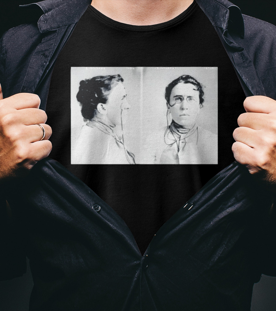 Emma Goldman Shot Anarchist Historical E. Goldmann 12178 T-Shirt