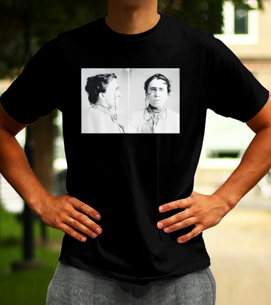 Emma Goldman Shot Anarchist Historical E. Goldmann 12178 T-Shirt
