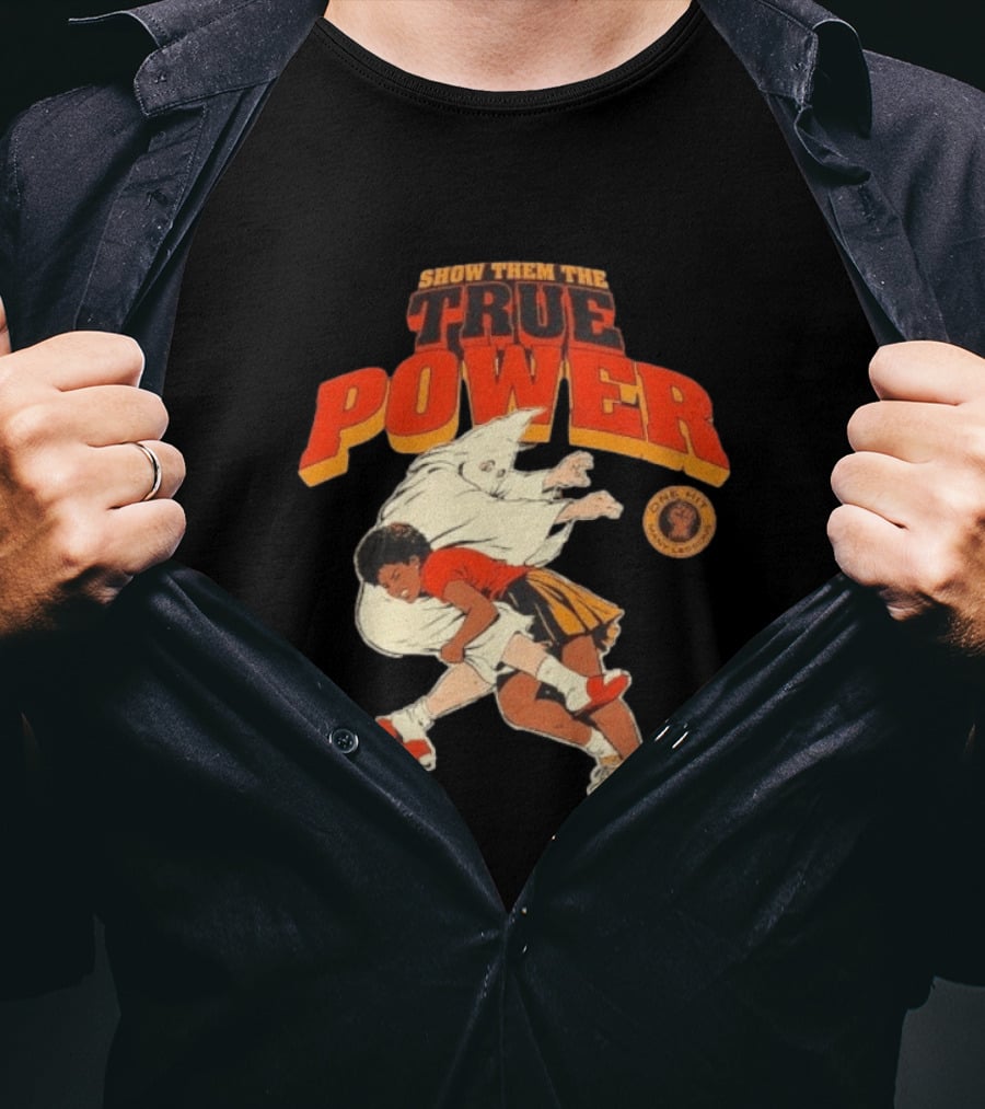Show Them The True Power One Hit Many Lessons Basketball Spirit T-Shirt