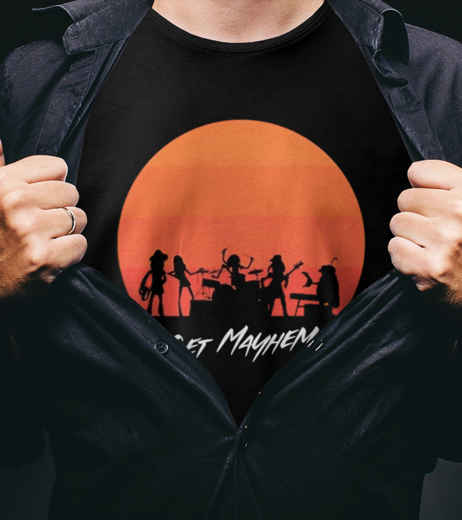 Get Mayhem Band Sunset Concert T-Shirt