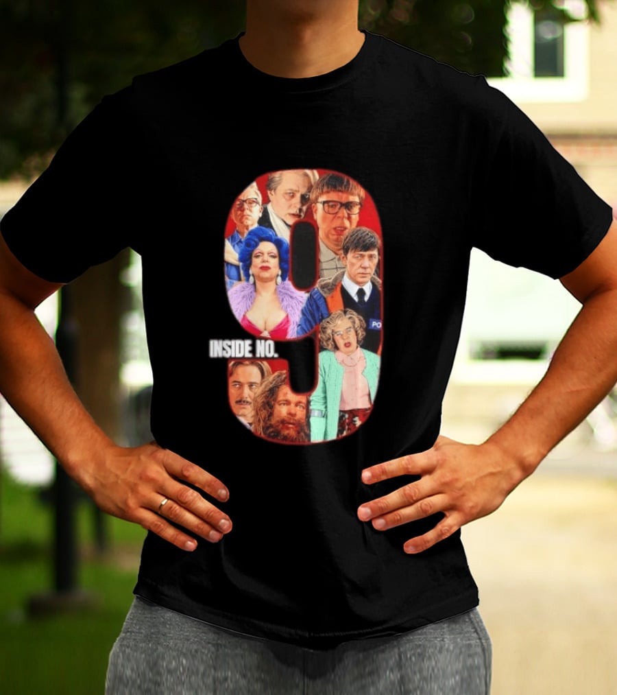 Inside No 9 TV Series Collage Reece Shearsmith Character Compilation T-Shirt