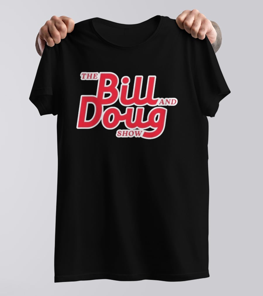 Ohio State Buckeyes The Bill And Doug Show Red Lettering T-Shirt
