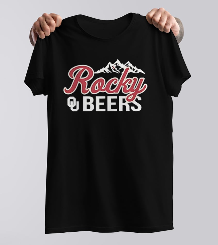 Rocky Beers OU Oklahoma Sooners College Sports T-Shirt