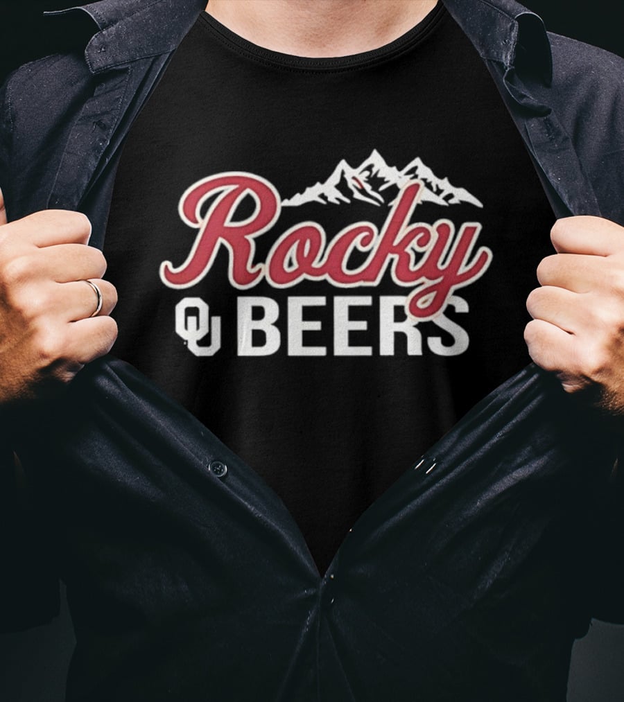 Rocky Beers OU Oklahoma Sooners College Sports T-Shirt