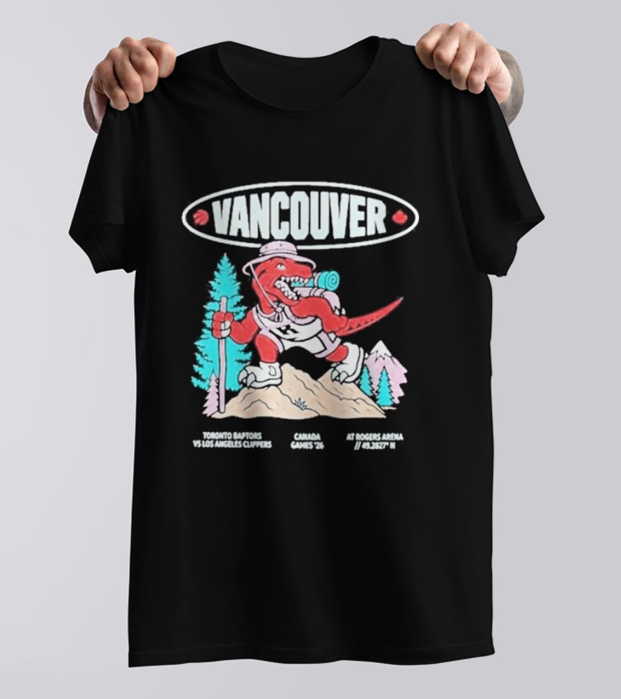 Vancouver Raptors Cartoon 2026 T-Shirt