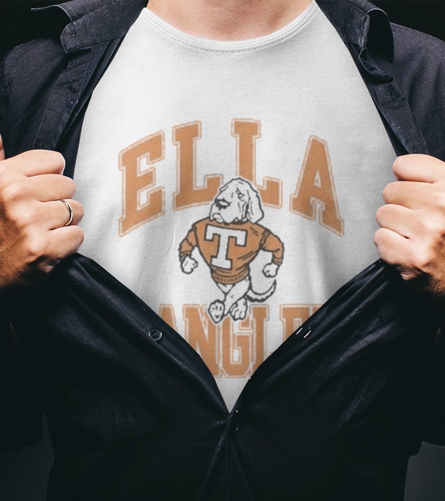 Ella Langley Live At Food City Center Knoxville With Iconic Tennessee Mascot T T-Shirt