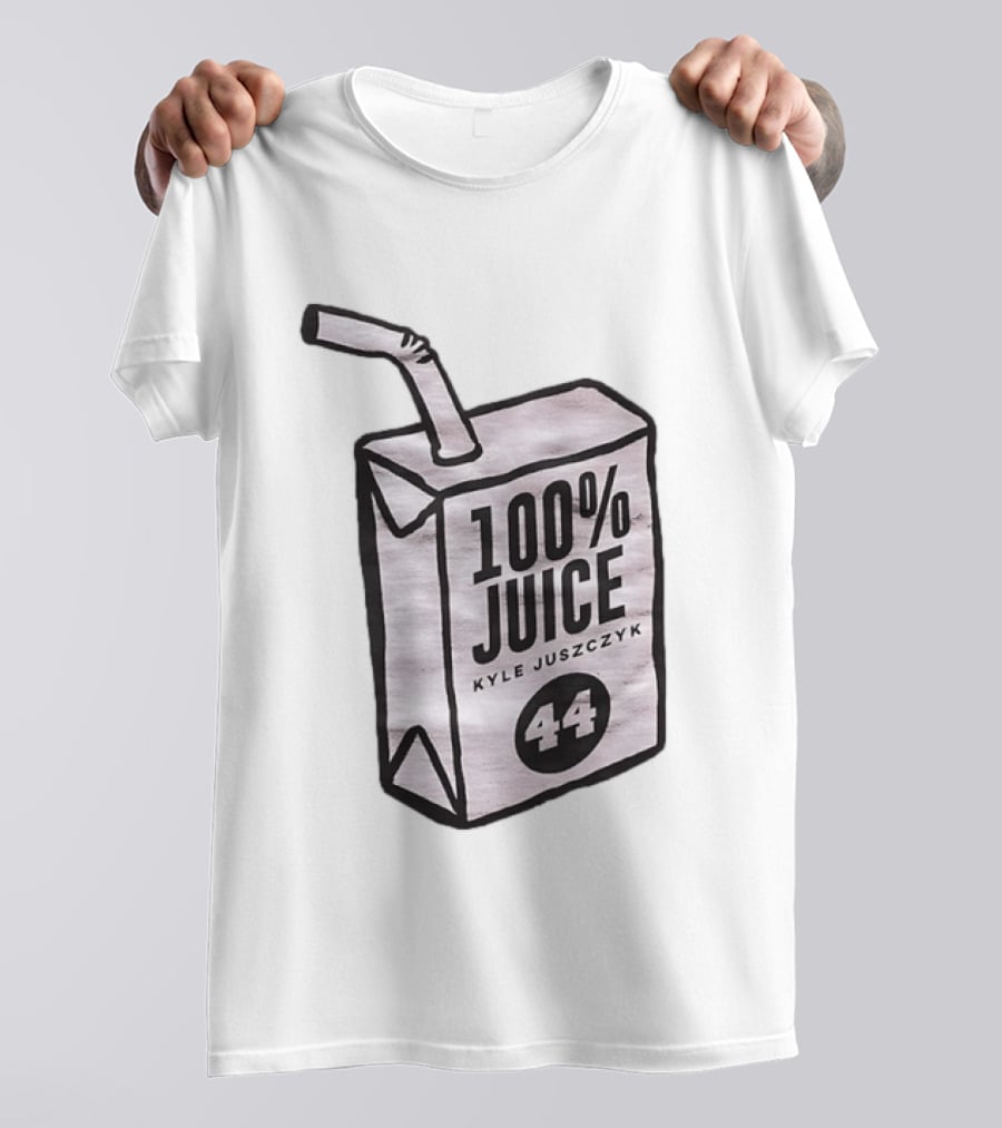 Kyle Juszczyk 100 Percent Juice 44 San Francisco 49ers Carton T-Shirt