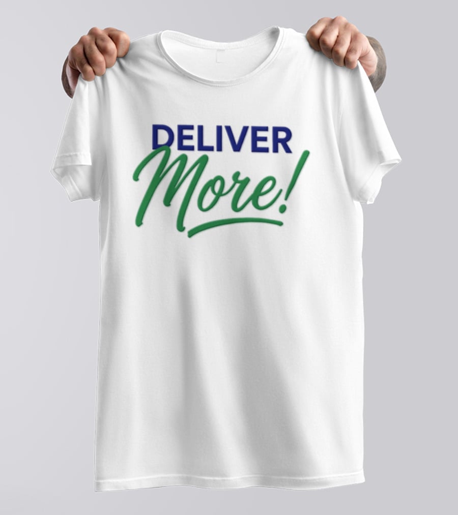 Deliver More Meals On Wheels Campaign T-Shirt