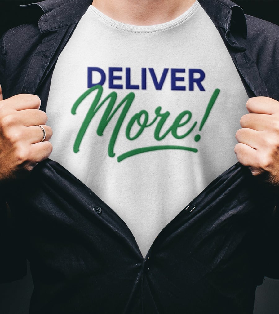 Deliver More Meals On Wheels Campaign T-Shirt