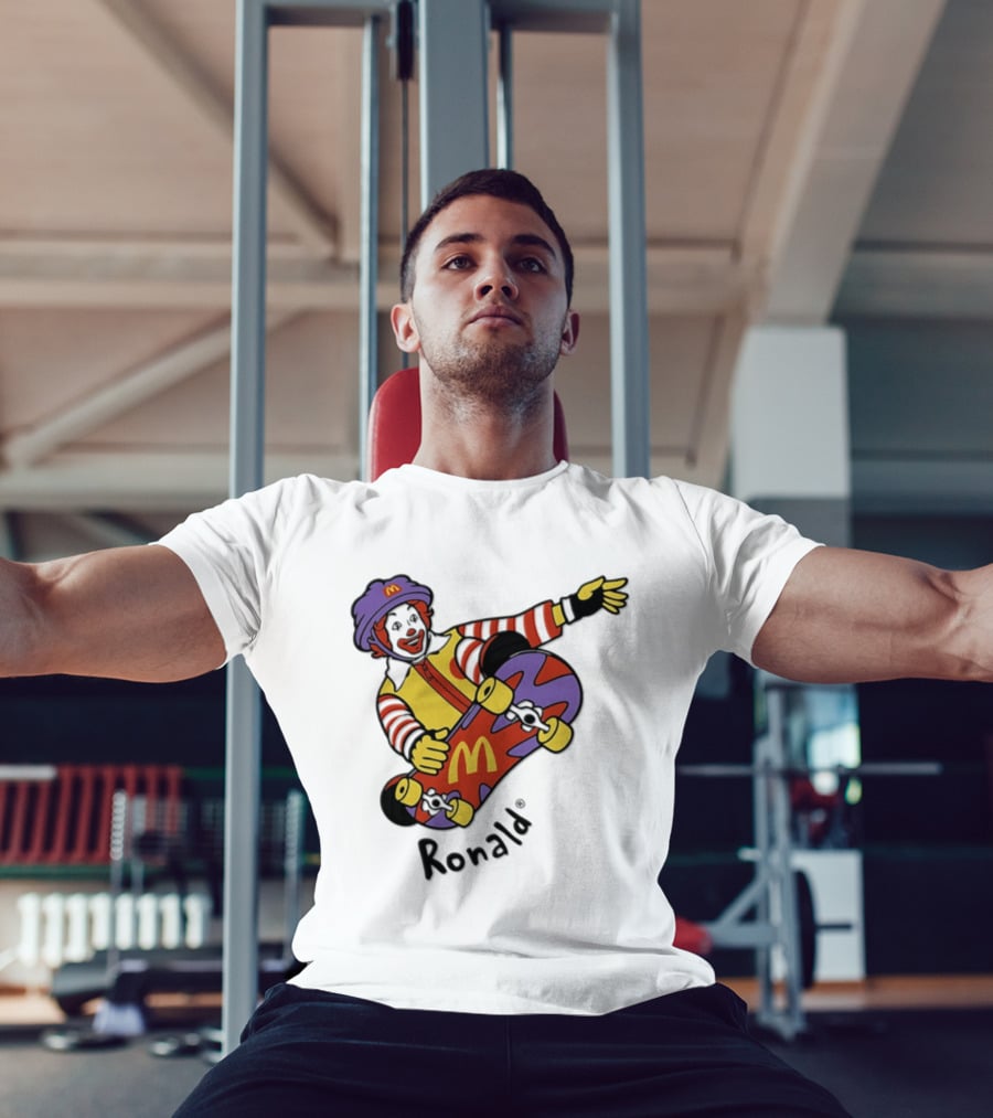 Ronald McDonald Skateboarding McDonald's Fun T-Shirt