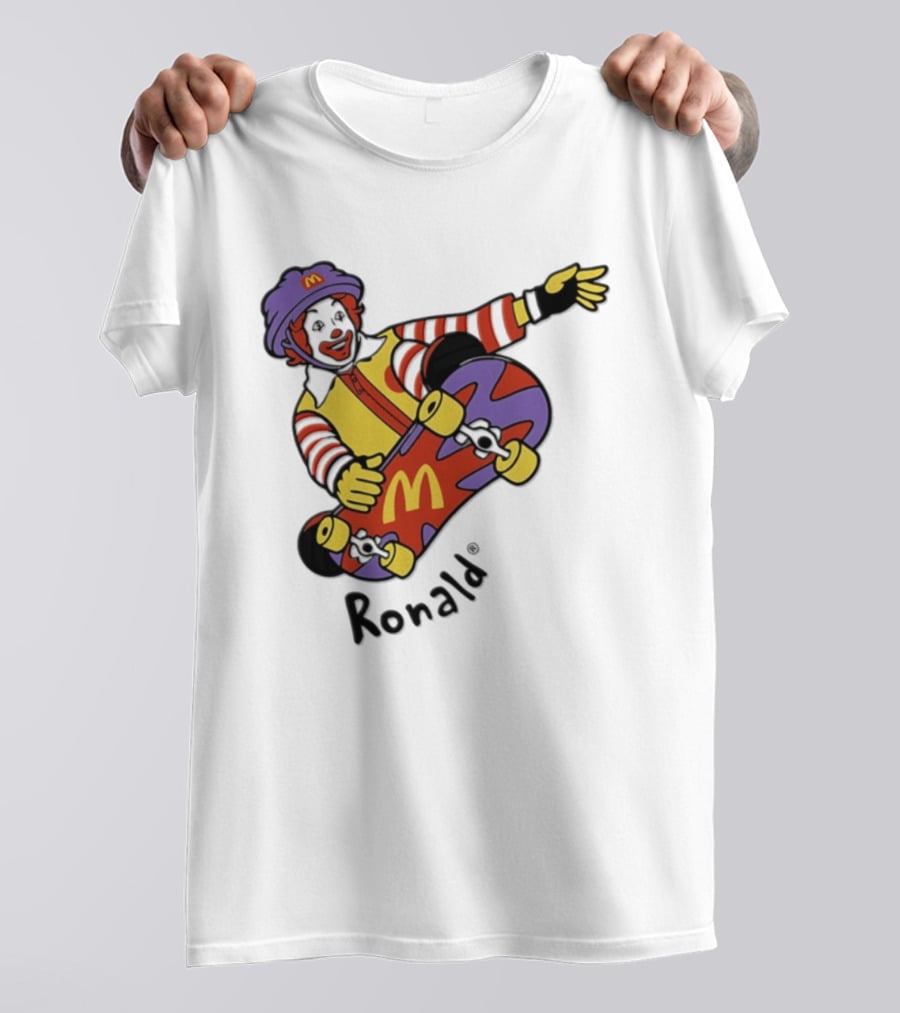 Ronald McDonald Skateboarding McDonald's Fun T-Shirt