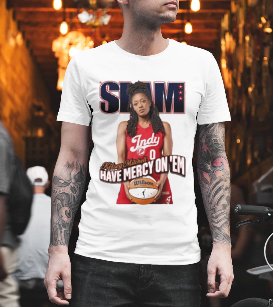 SLAM Indy Kelsey Mitchell Have Mercy On 'Em Basketball T-Shirt