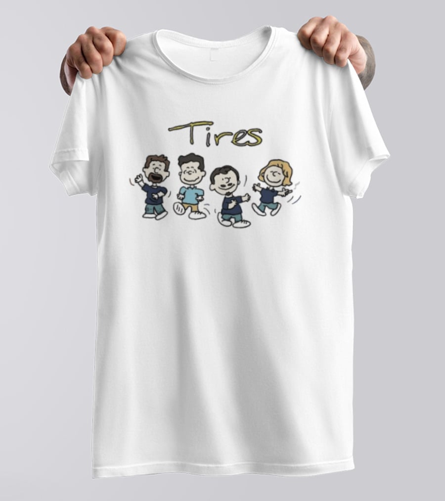 Tires Peanuts Comedy The Gang Shane Gillis T-Shirt