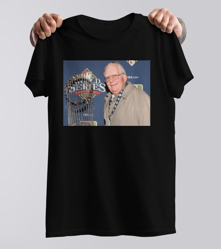 Philadelphia Phillies Executive Bill Giles World Series MLB 2008 T-Shirt