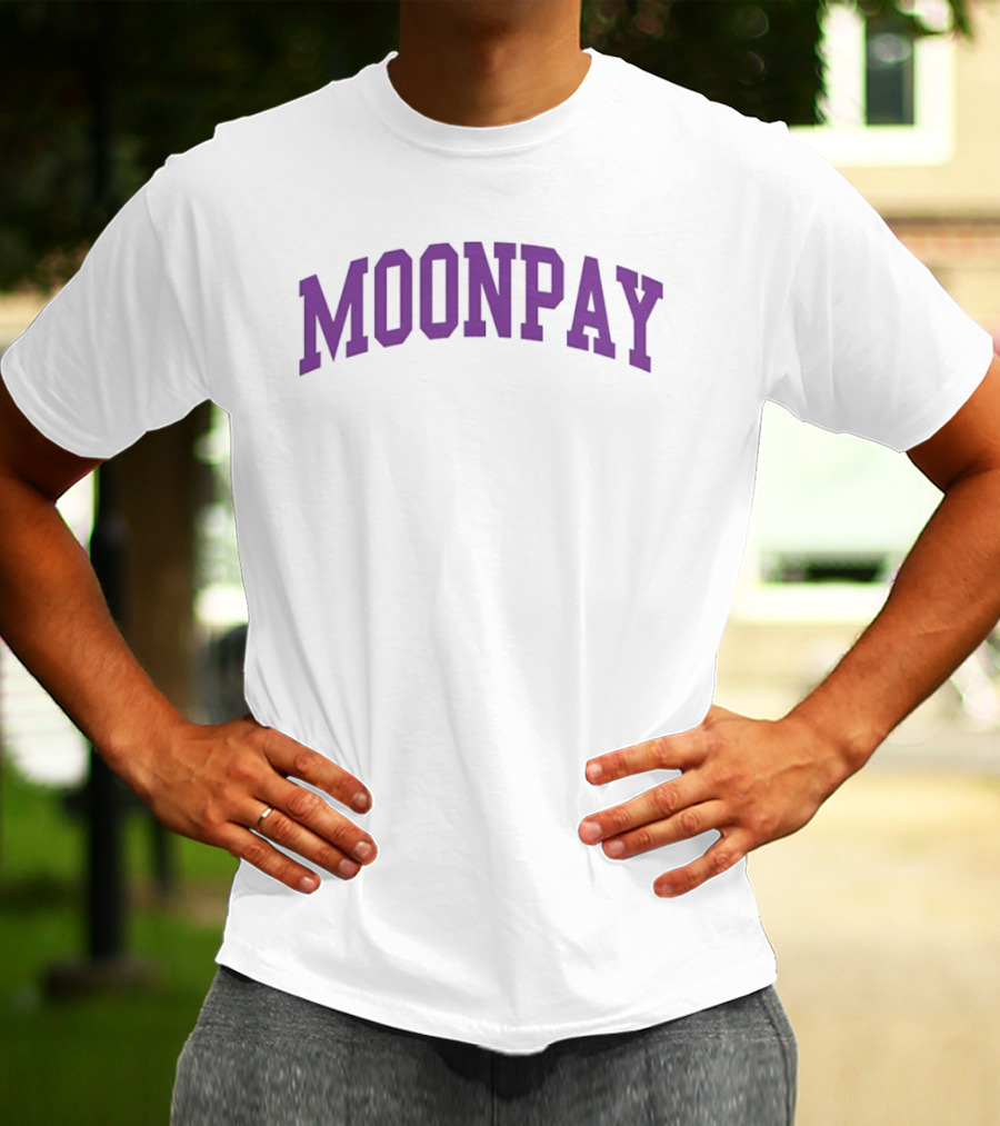 MoonPay Crypto Payment Fintech Blockchain MoonPay T-Shirt