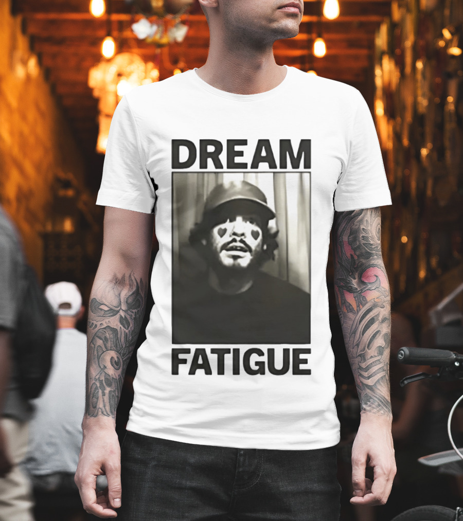 Dream Fatigue Heart Eyes Minimalist Aesthetic T-Shirt