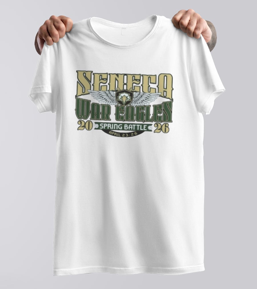 Seneca War Eagles Spring Battle April 23 26 2026 Tournament T-Shirt