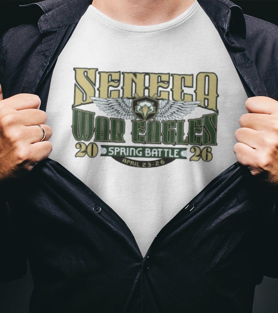 Seneca War Eagles Spring Battle April 23 26 2026 Tournament T-Shirt