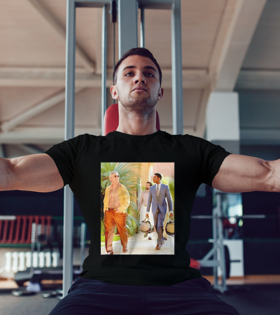 Snowfall TV Series Characters Franklin Saint Teddy McDonald Fashion Outfits T-Shirt