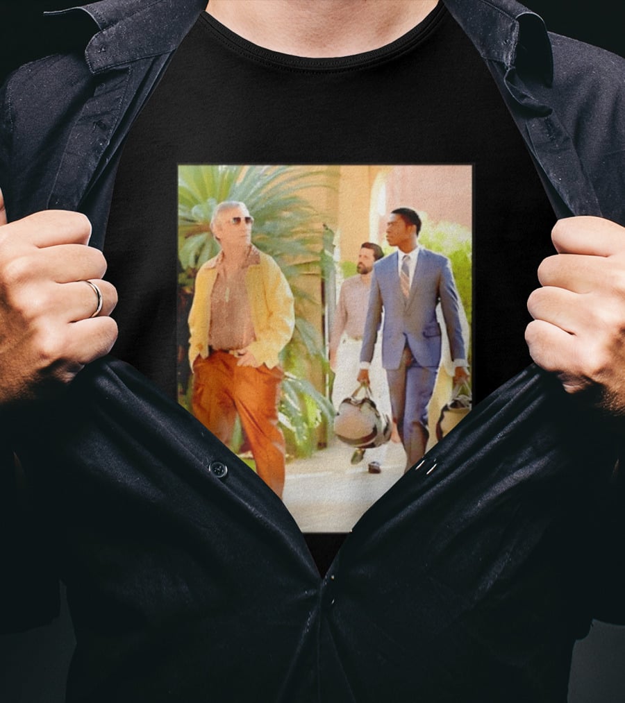 Snowfall TV Series Characters Franklin Saint Teddy McDonald Fashion Outfits T-Shirt