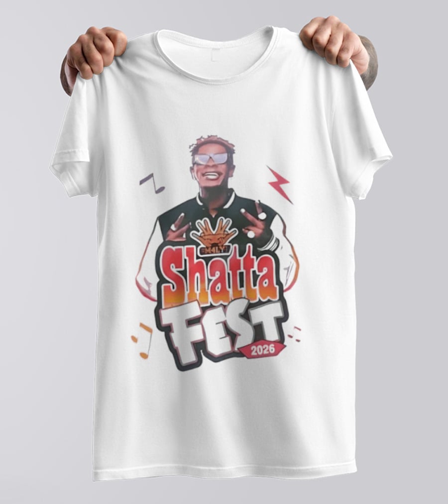 Shatta Wale Fest 2026 M4LY Dancehall Vibes Music Festival T-Shirt