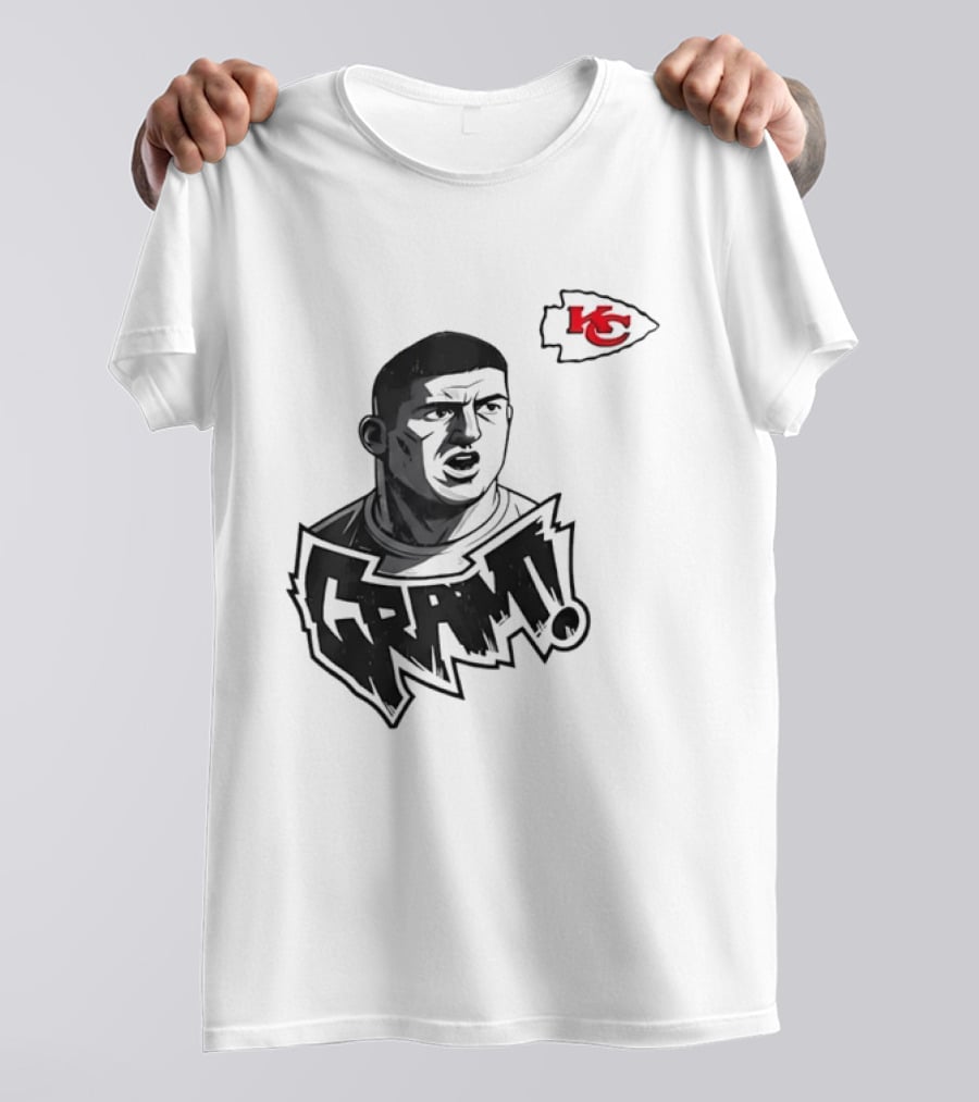 Travis Kelce Kansas City Chiefs GRAM NFL Football Star T-Shirt