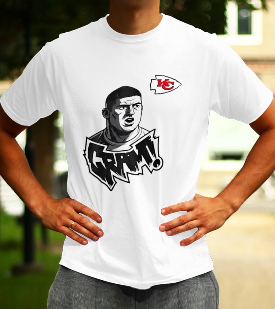 Travis Kelce Kansas City Chiefs GRAM NFL Football Star T-Shirt