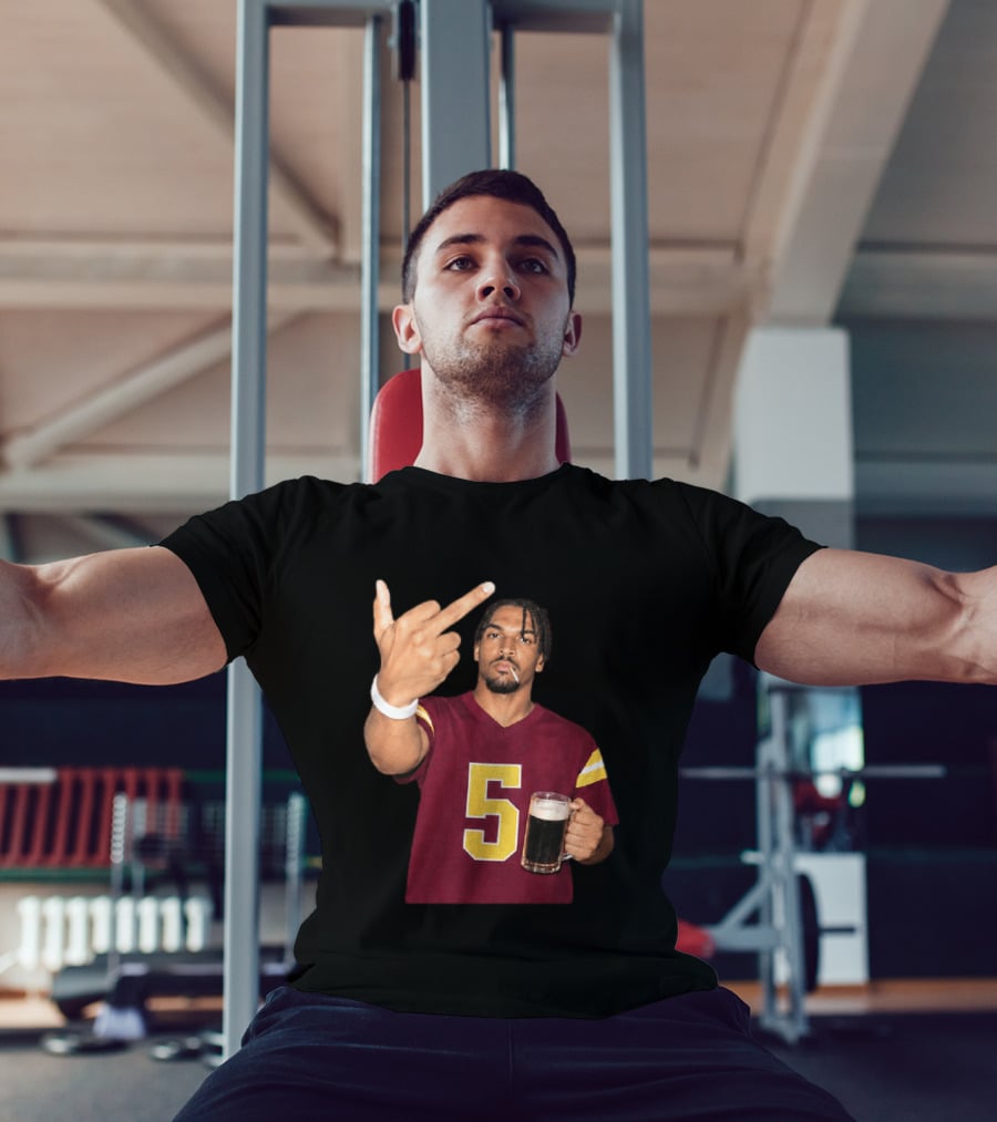 Jayden Daniels Middle Finger T-Shirt