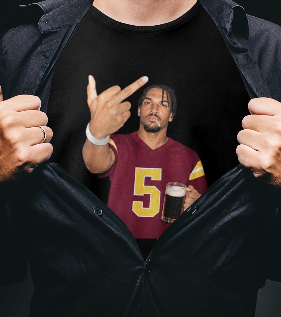 Jayden Daniels Middle Finger T-Shirt